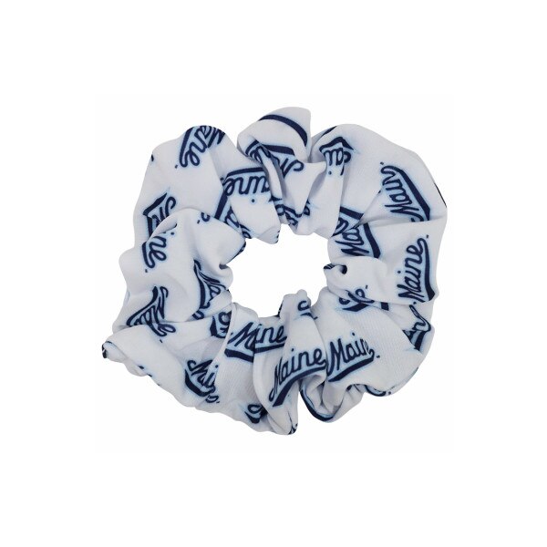 Maine Script Collegiate Scrunchie